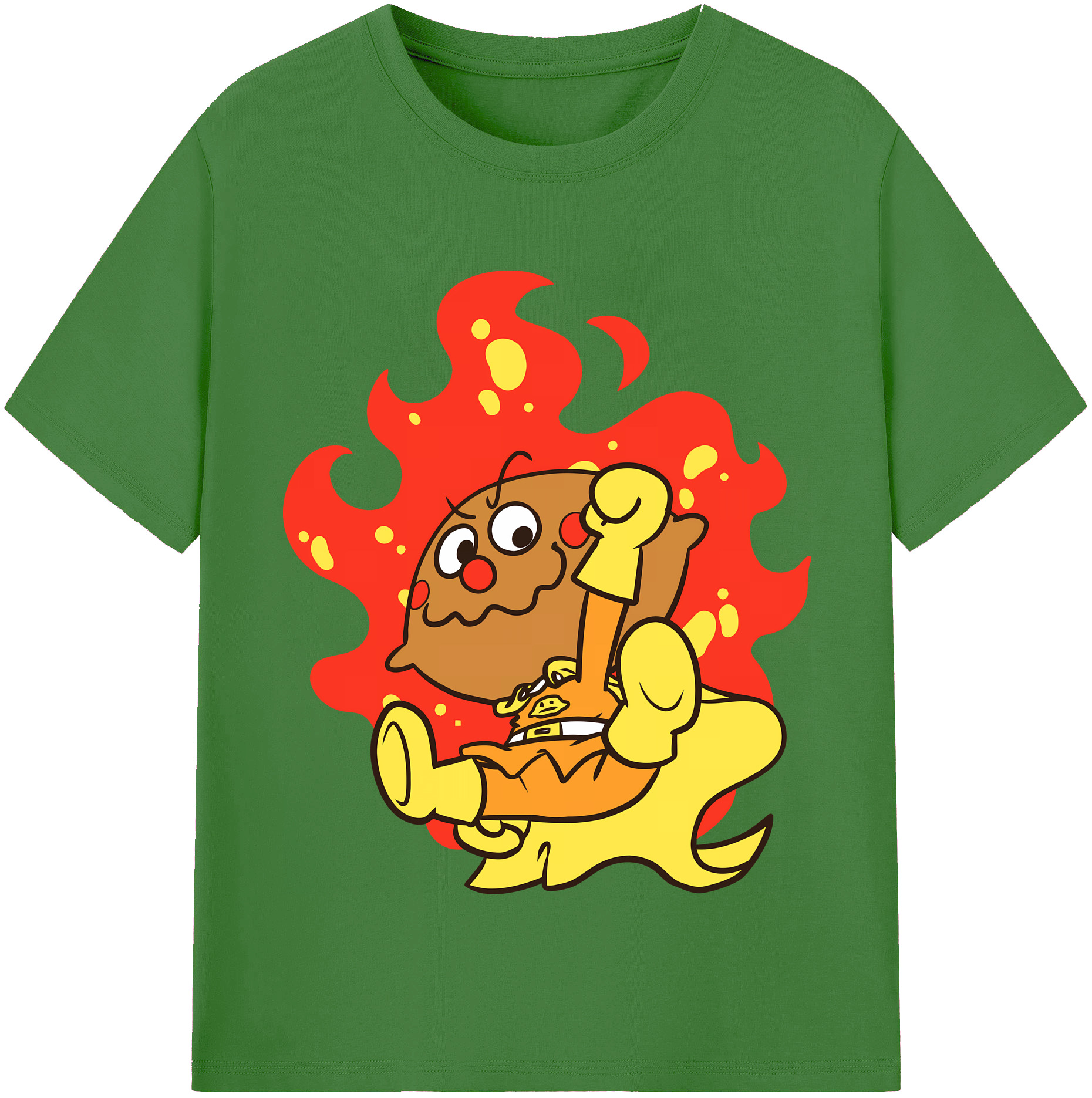 （画像用） アンパンマン Anpanman レディースカジュアルプリントTシャツ（綿100％）